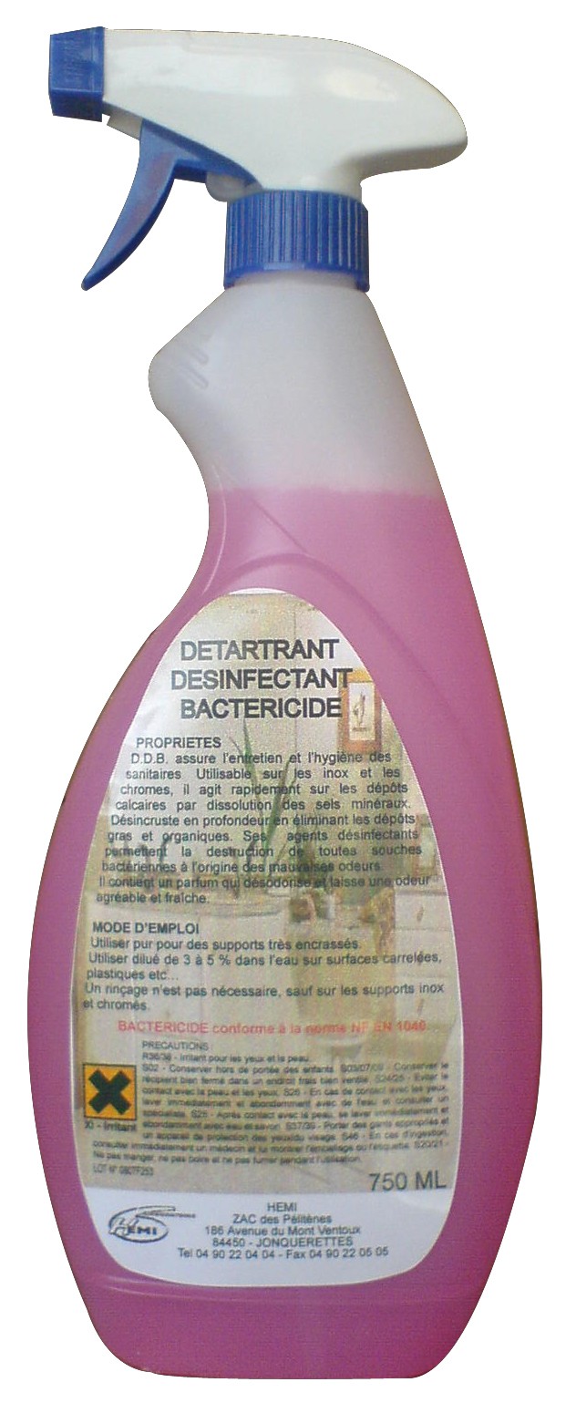 NDDP PAE Nettoyant, détartrant, désinfectant et désodorisant parfumé